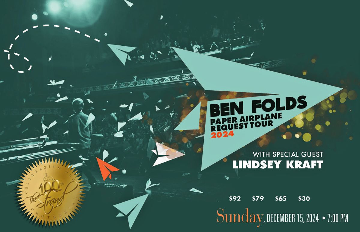 Ben Folds - Paper Airplane Tour