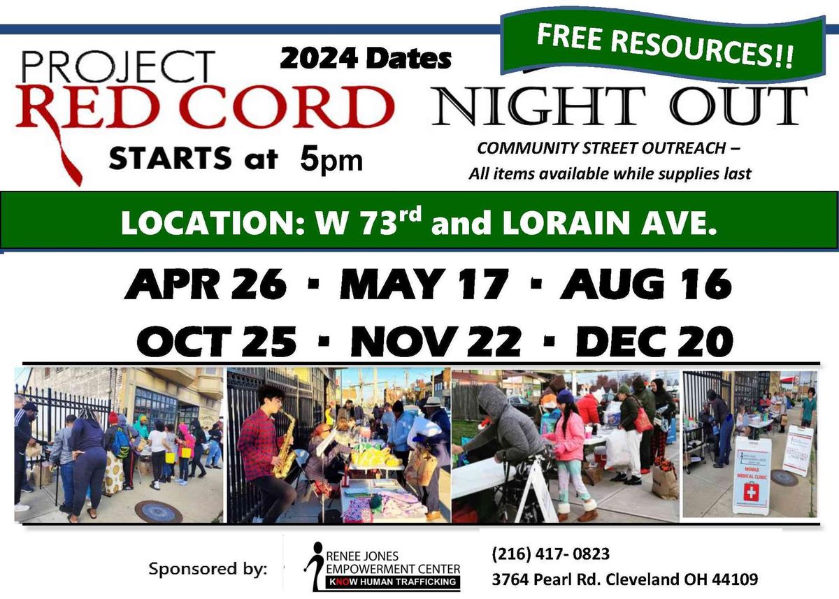 LORAIN AVE - Project Red Cord Night Out