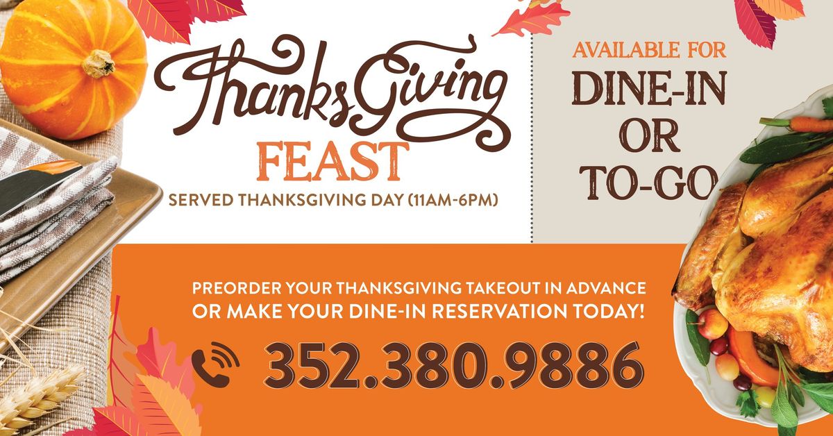 Thanksgiving Feast At Pomodoro Caf\u00e9