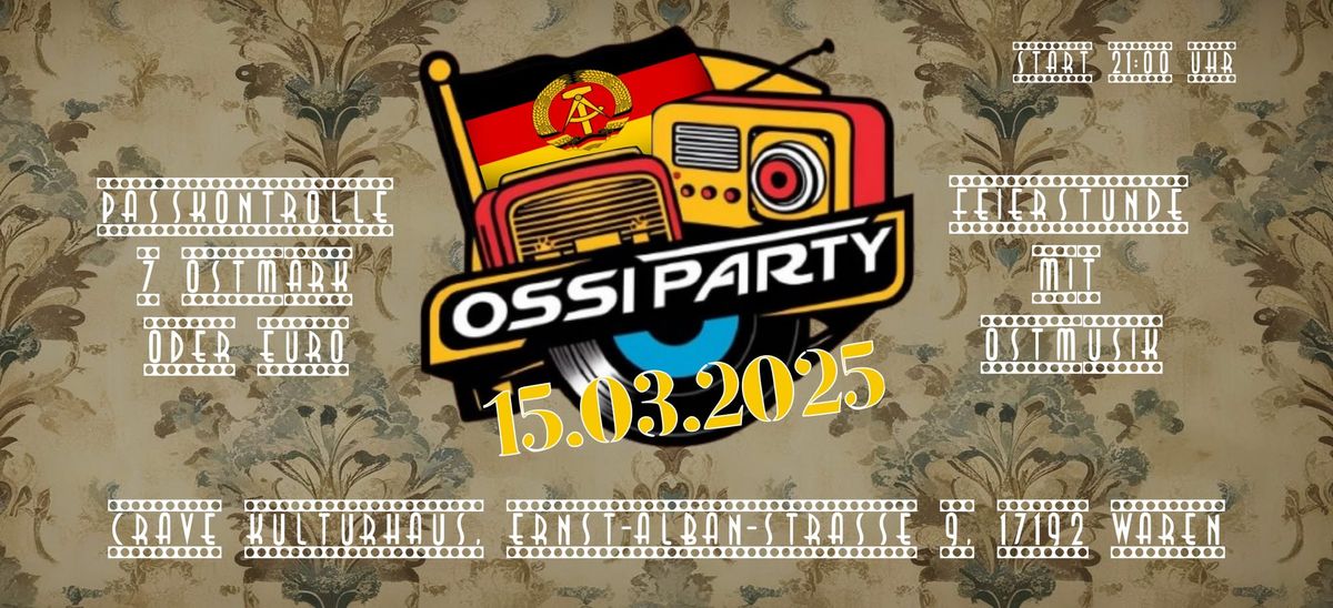 Ossi Party \u2013 Feierstunde mit Ostmusik!