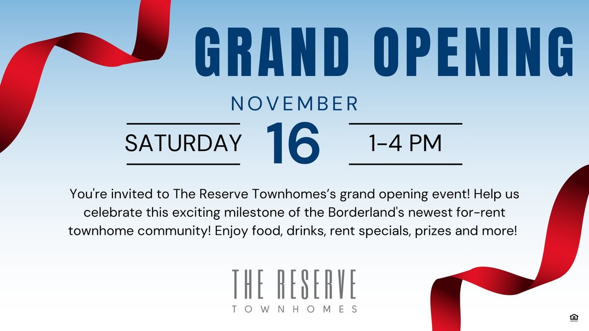 Grand Opening Celebration! 