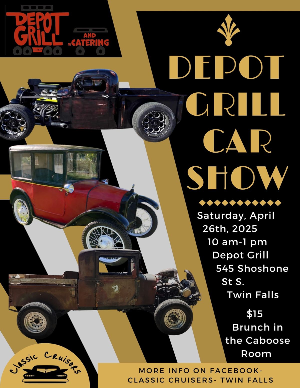 Depot Grill Car Show