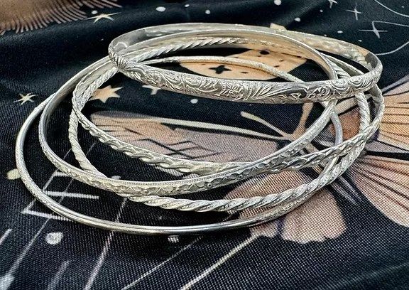 Silver Smithing Bangles