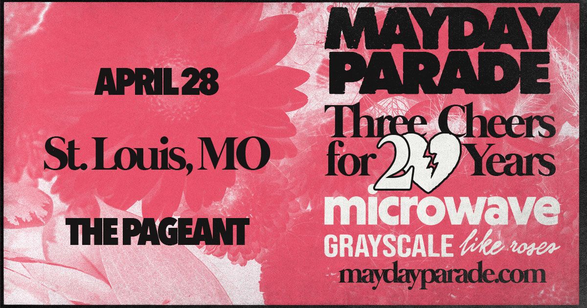 Mayday Parade - Three Cheers for 20 Years! at The Pageant