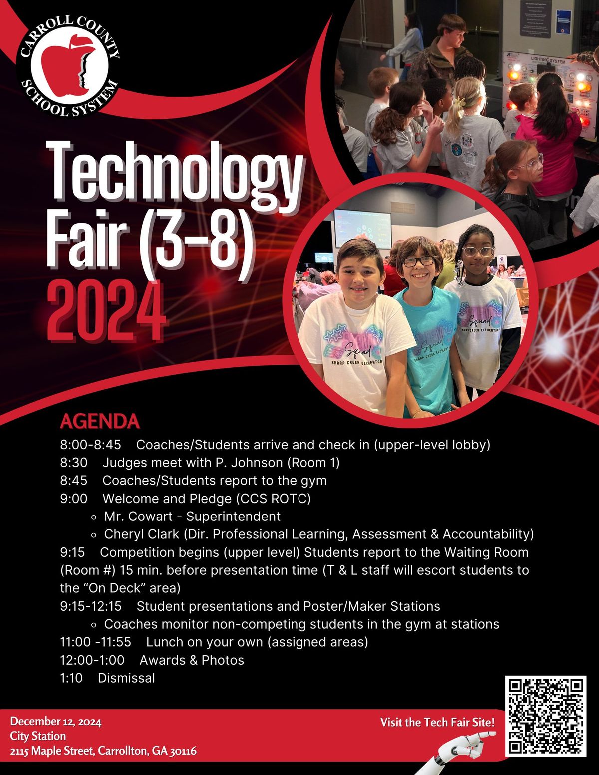 Carroll County Schools Grades 3-8 Tech Fair