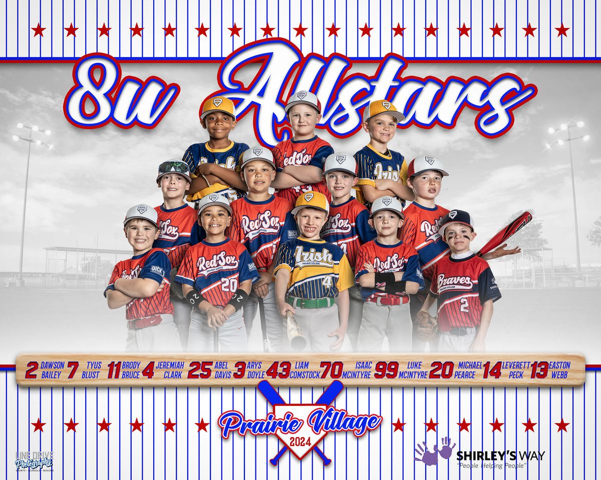 8u Allstars Baseball 2024 State Tournament 