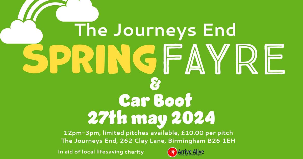 The Journeys End - Spring Fayre & Car Boot