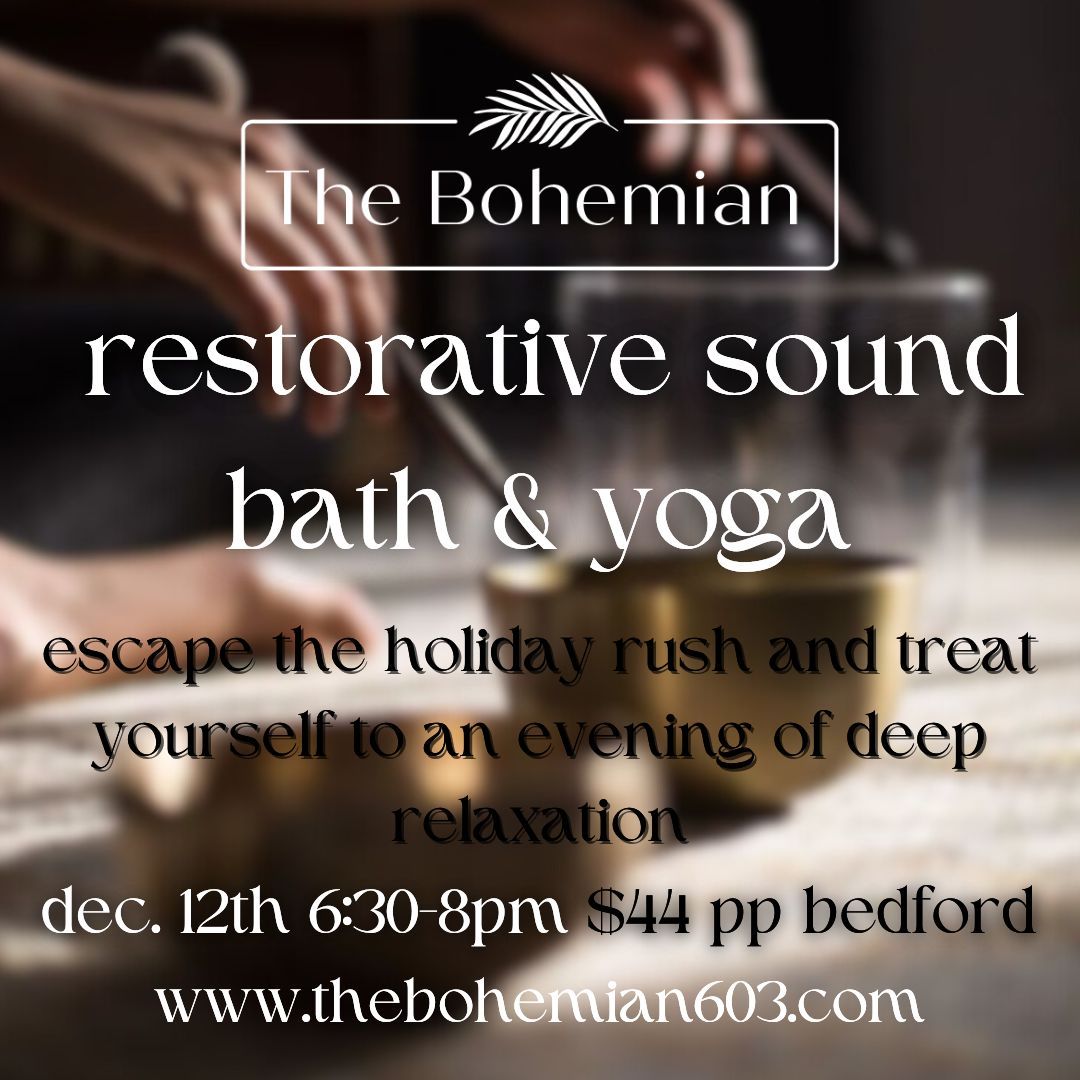 Restorative Sound Bath & Yoga Workshop