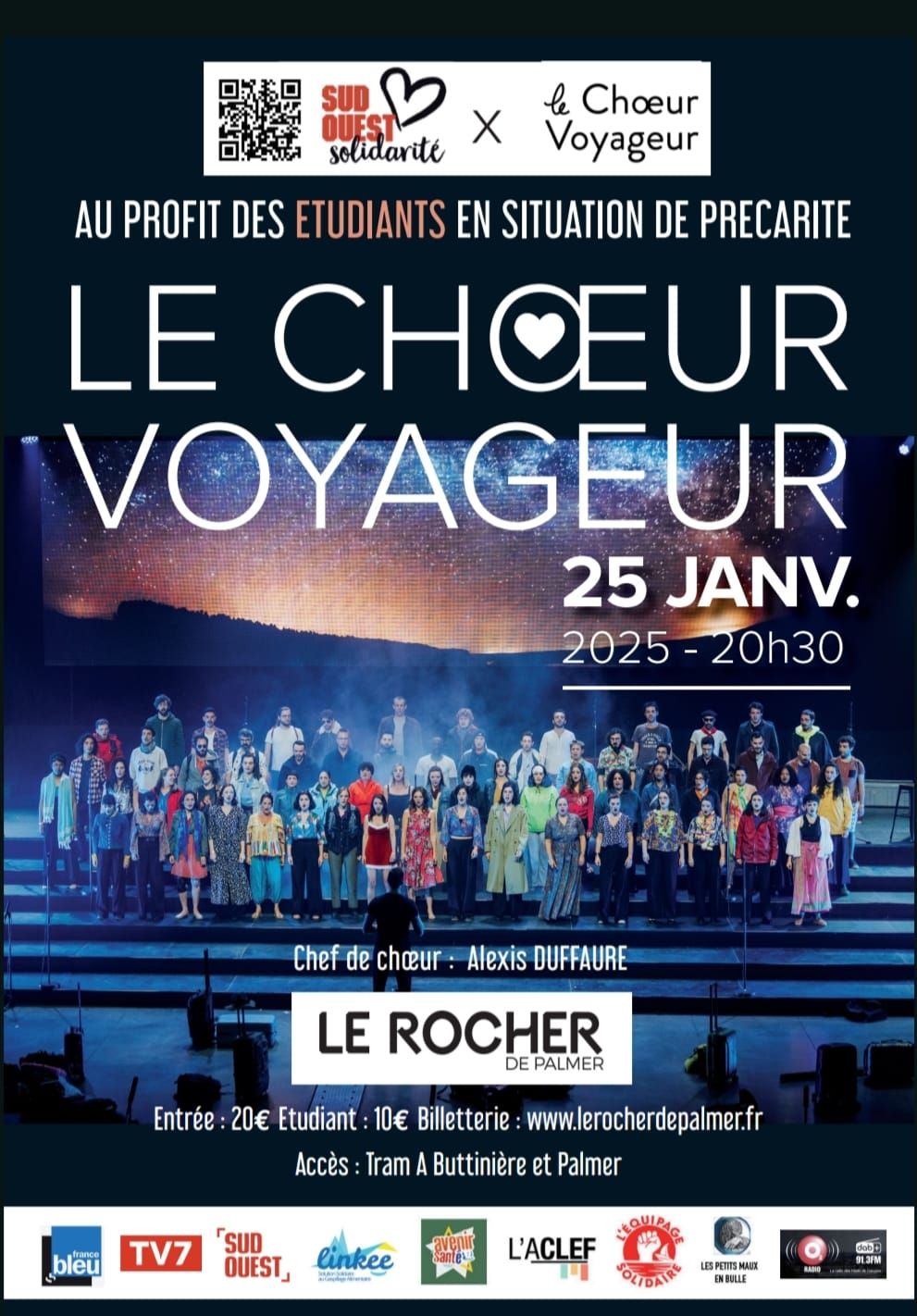 Concert caritatif - Le rocher de Palmer