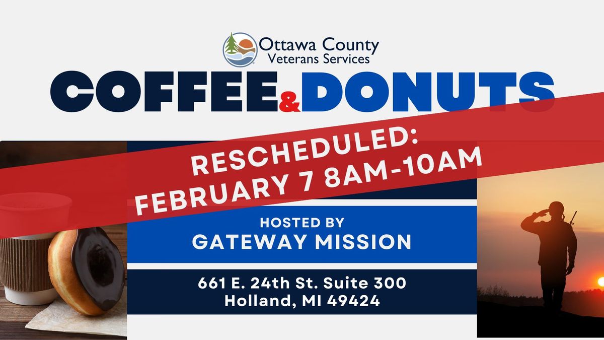 Coffee & Donuts with Ottawa County Veterans Services