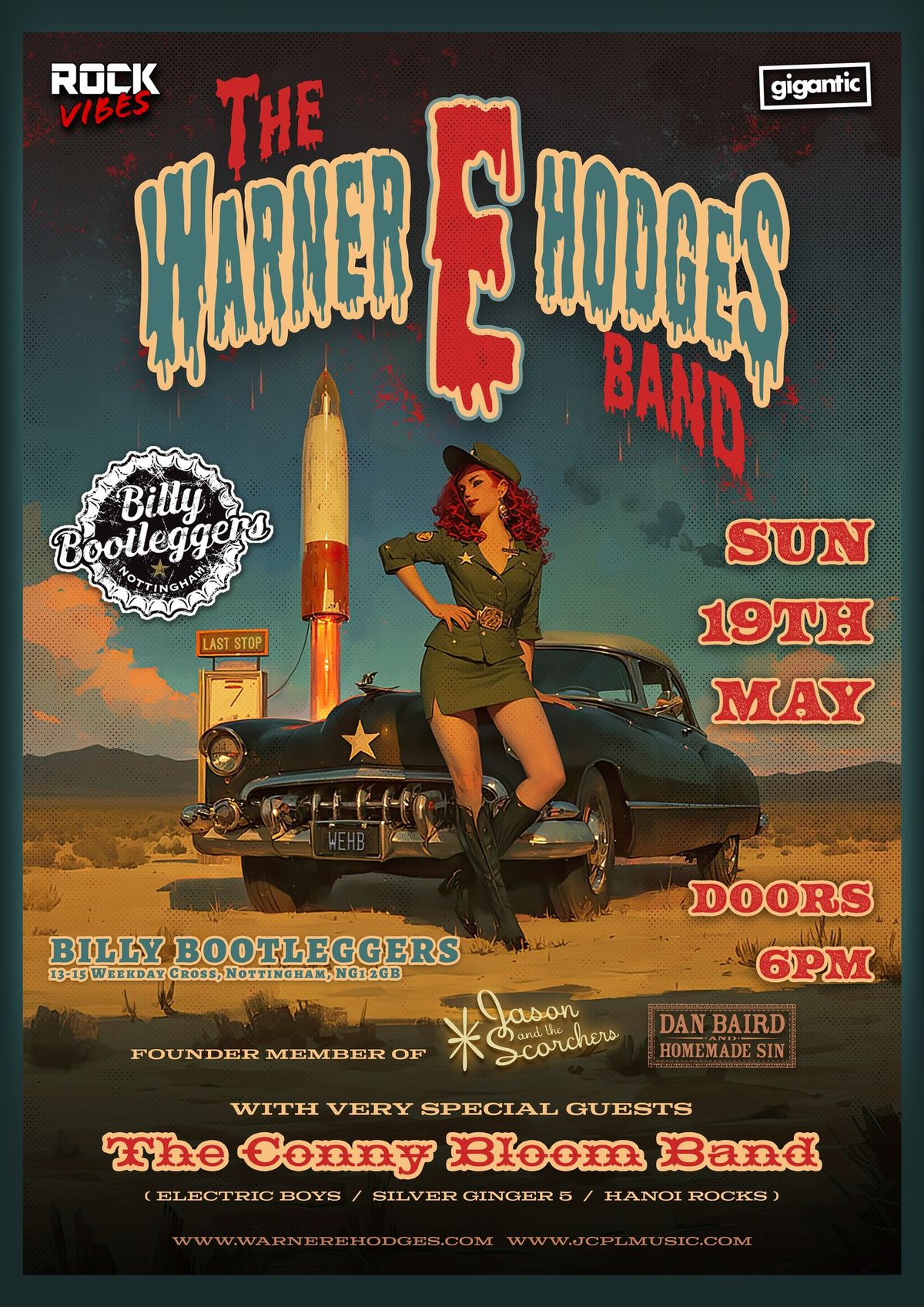 THE WARNER E HODGES BAND & THE CONNY BLOOM BAND