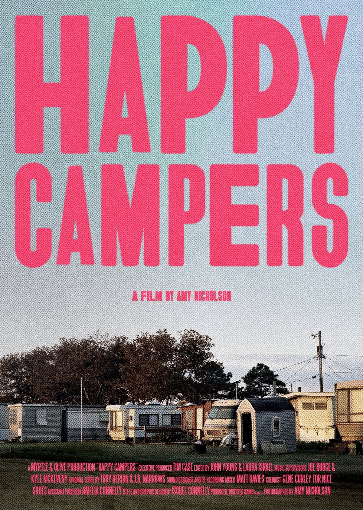 Filmmaker AMY NICHOLSON, In-Person, presenting "HAPPY CAMPERS"at the Midtown Cinema, 7:30PM May 17th