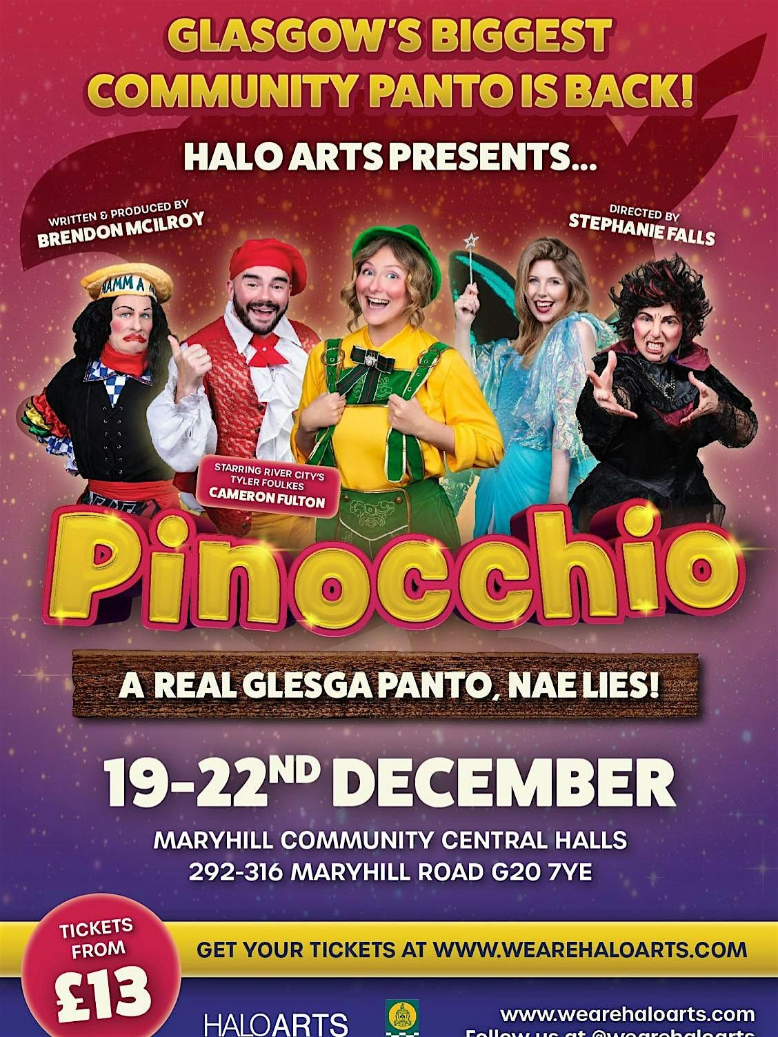 Pinocchio- A Real Glesga Panto @ Heart of Scotstoun