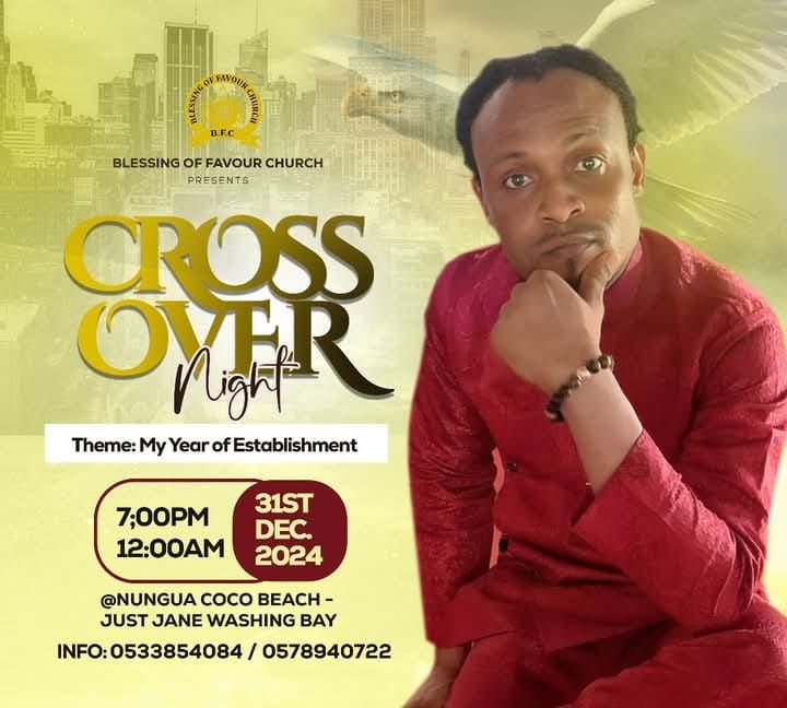 Crossing Over to Greatness: 31st Night Service with Prophet Isaac Amponsah