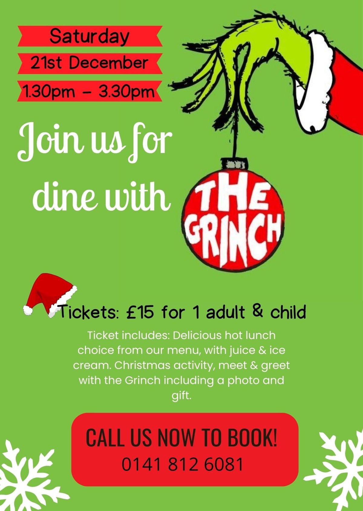 Dine with the Grinch