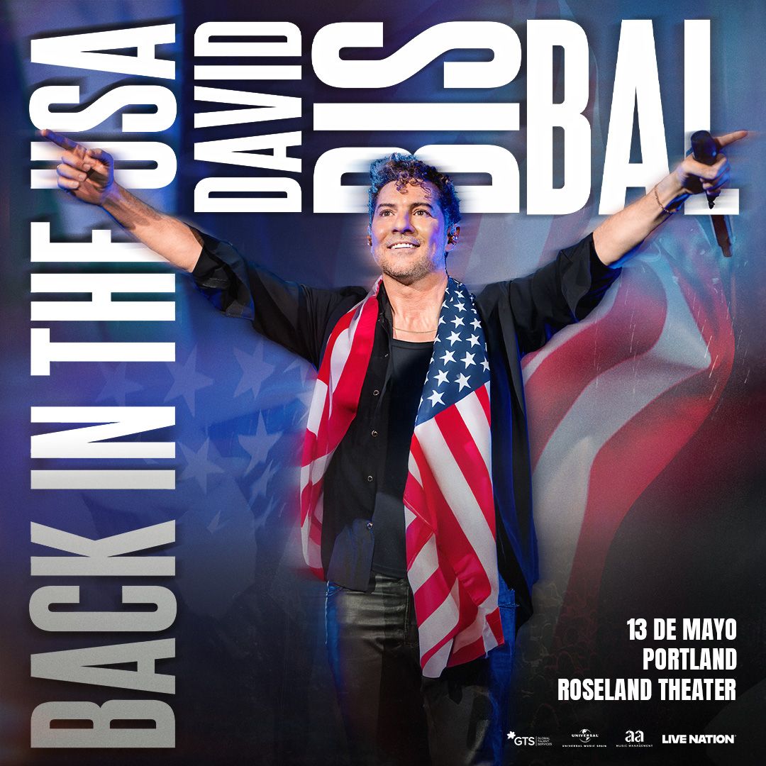 David Bisbal at Palau Sant Jordi