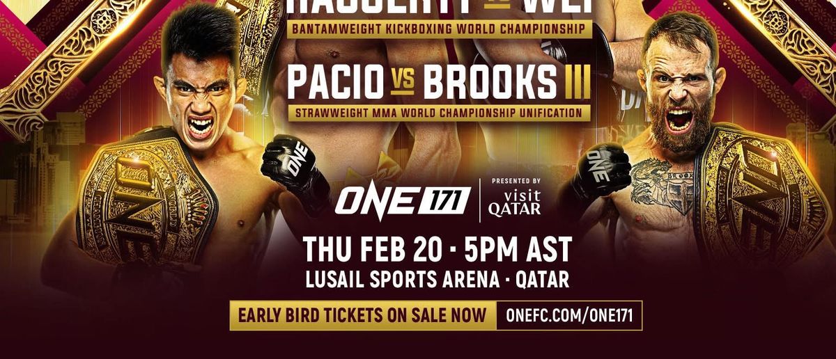 ONE 171: Pacio vs. Brooks III