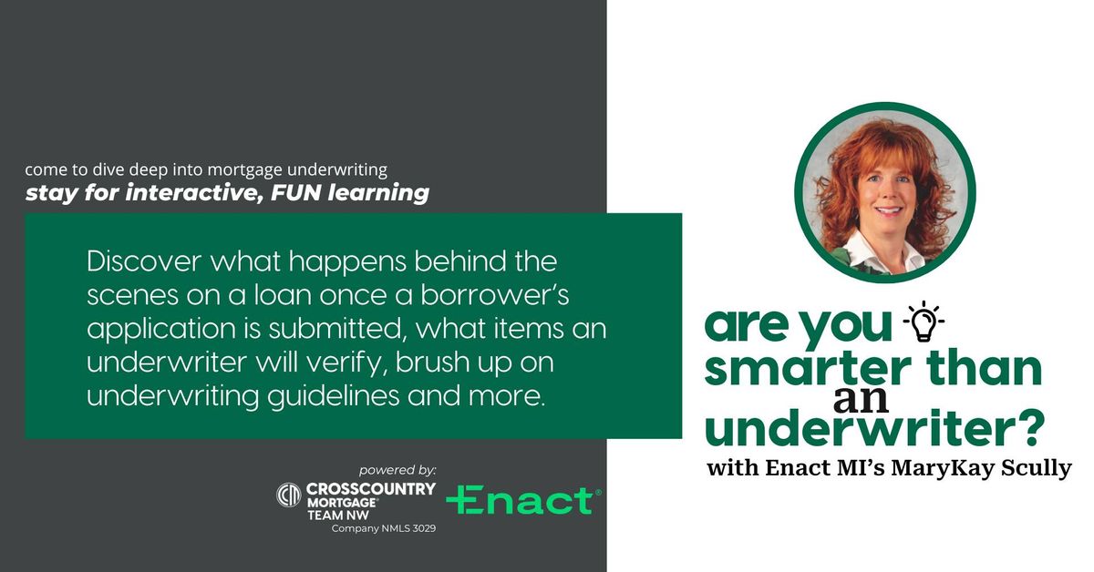 CCM Team NW Are You Smarter Than an Underwriter?