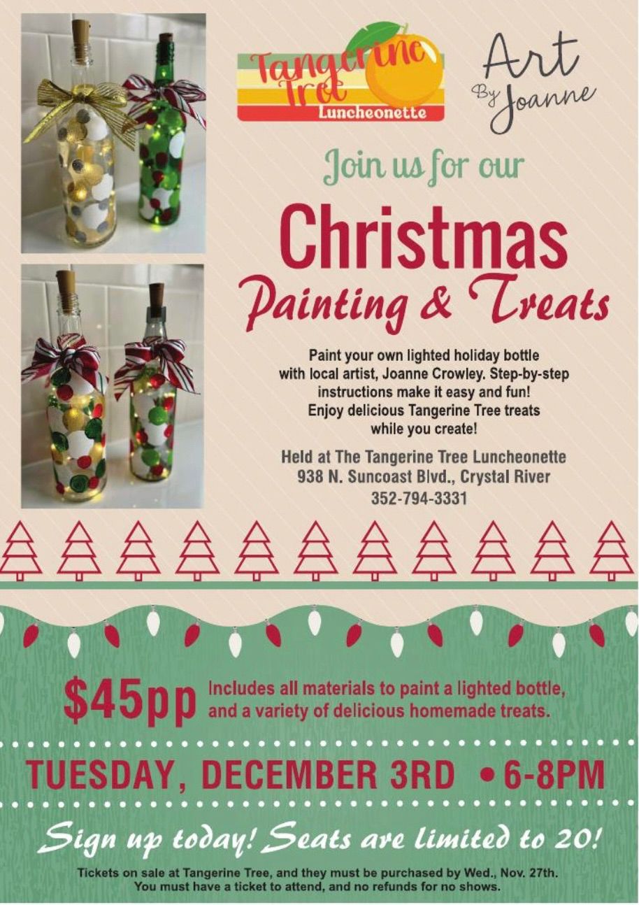 Christmas painting and treats