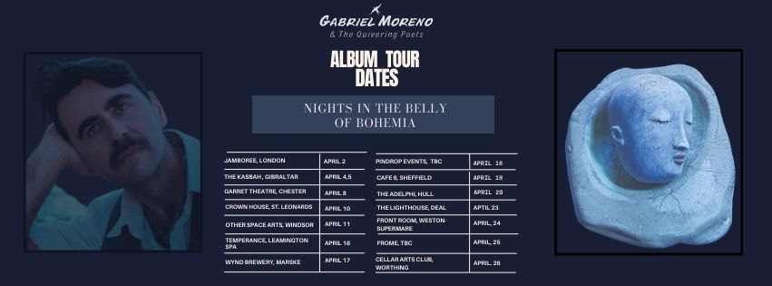 GABRIEL MORENO -ALBUM LAUNCH ST.LEONARDS -