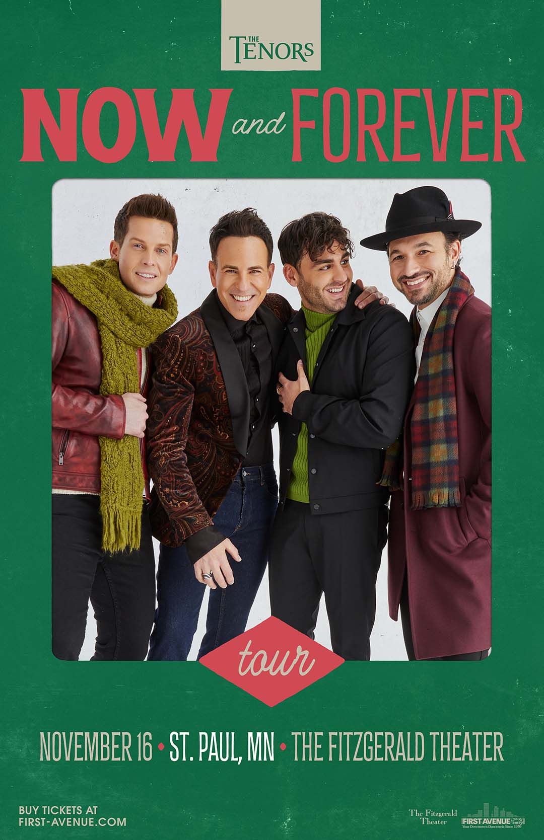 The Tenors at Rhode Island Center - Park Theatre