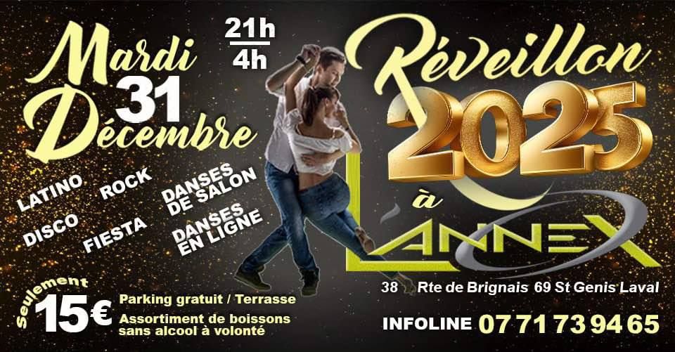 REVEILLON 2025 DE 21H A 4H 