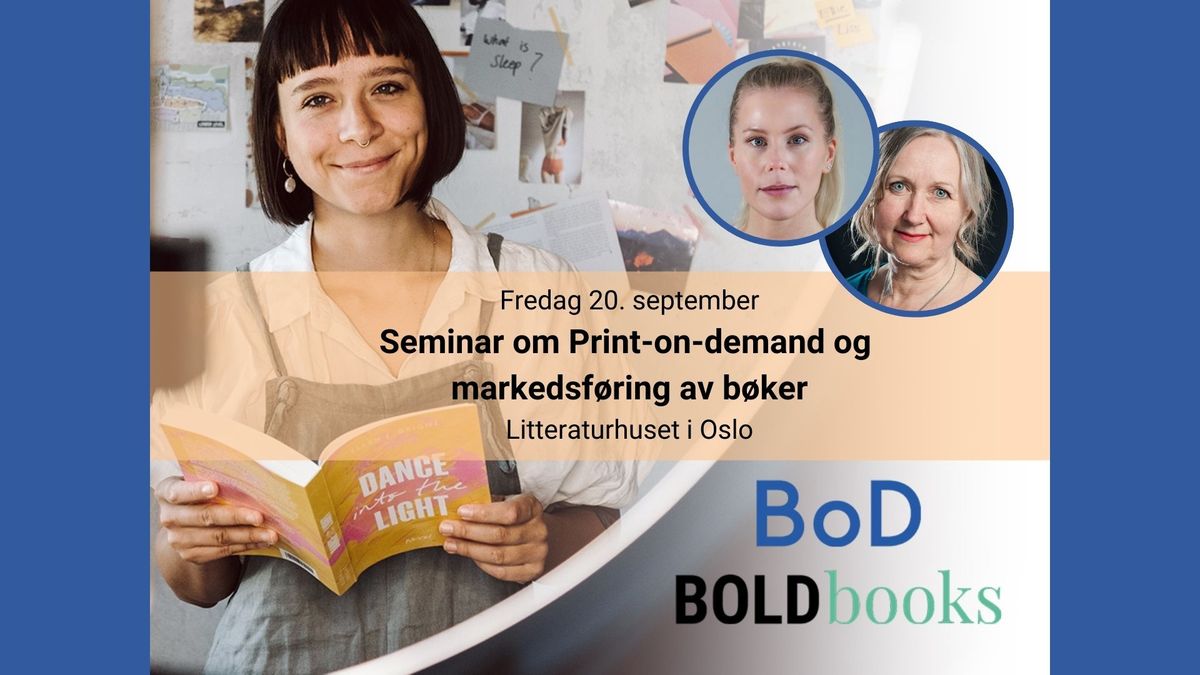 Bli forfatter med BoD: Selvpublisering og Print-on-Demand