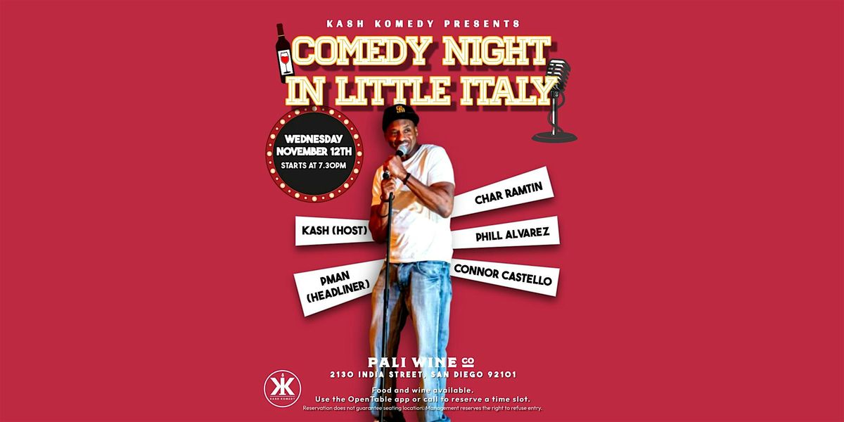 Comedy Night in Little Italy
