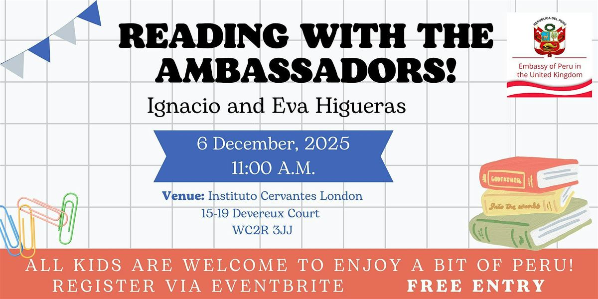 Cuentacuentos: Reading with the Ambassadors  - 6 diciembre