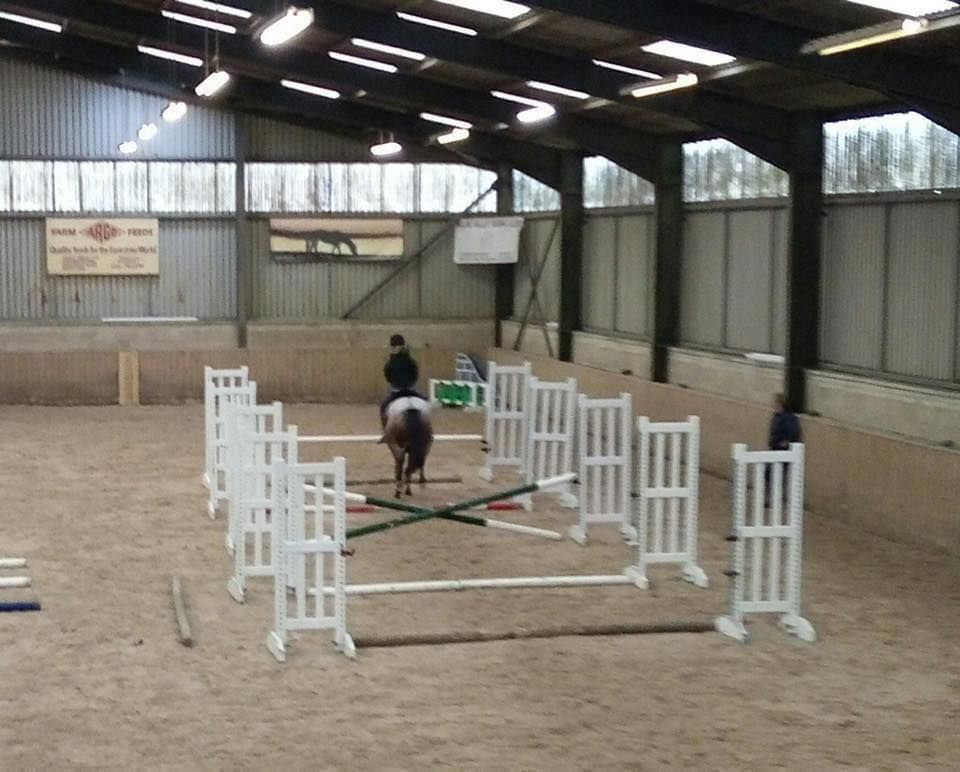 Holme Valley Riding Club Pole and Grid Clinic with Sue Chadwick at Woodnook