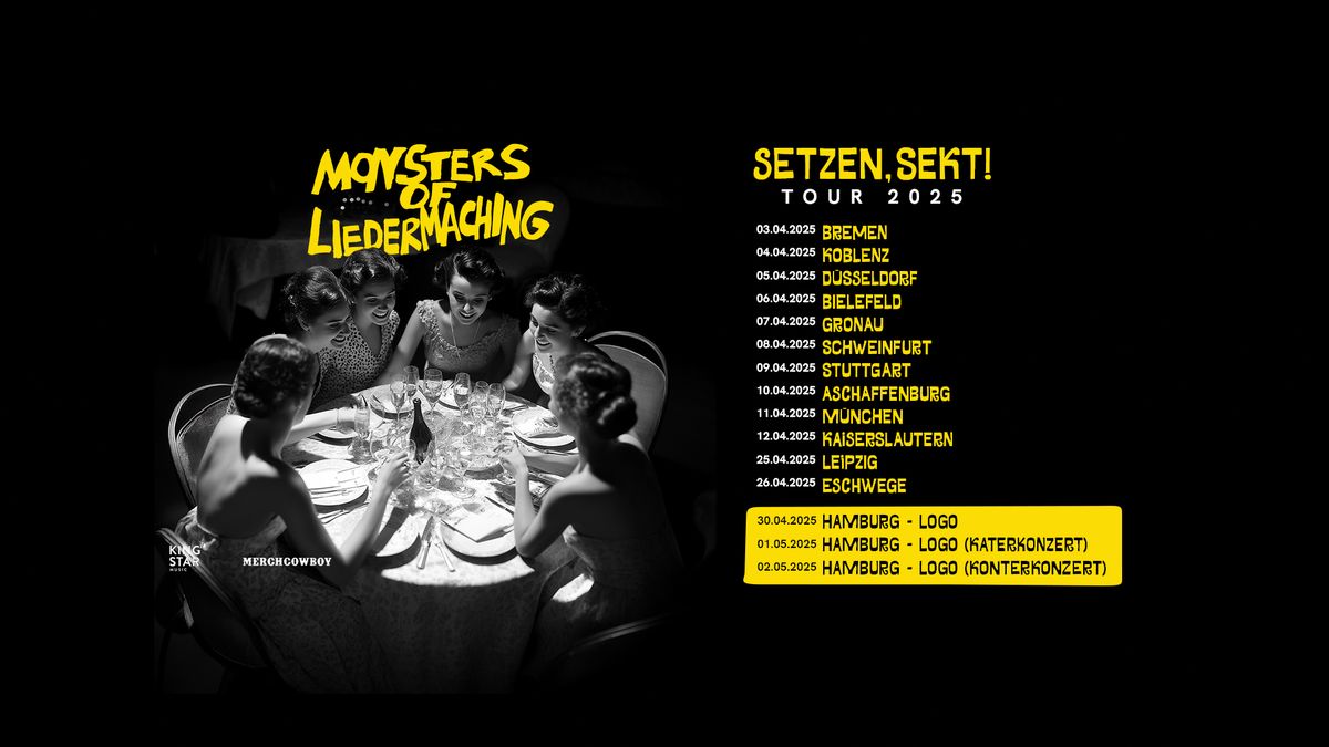 Monsters of Liedermaching - Kaiserslautern, Kammgarn