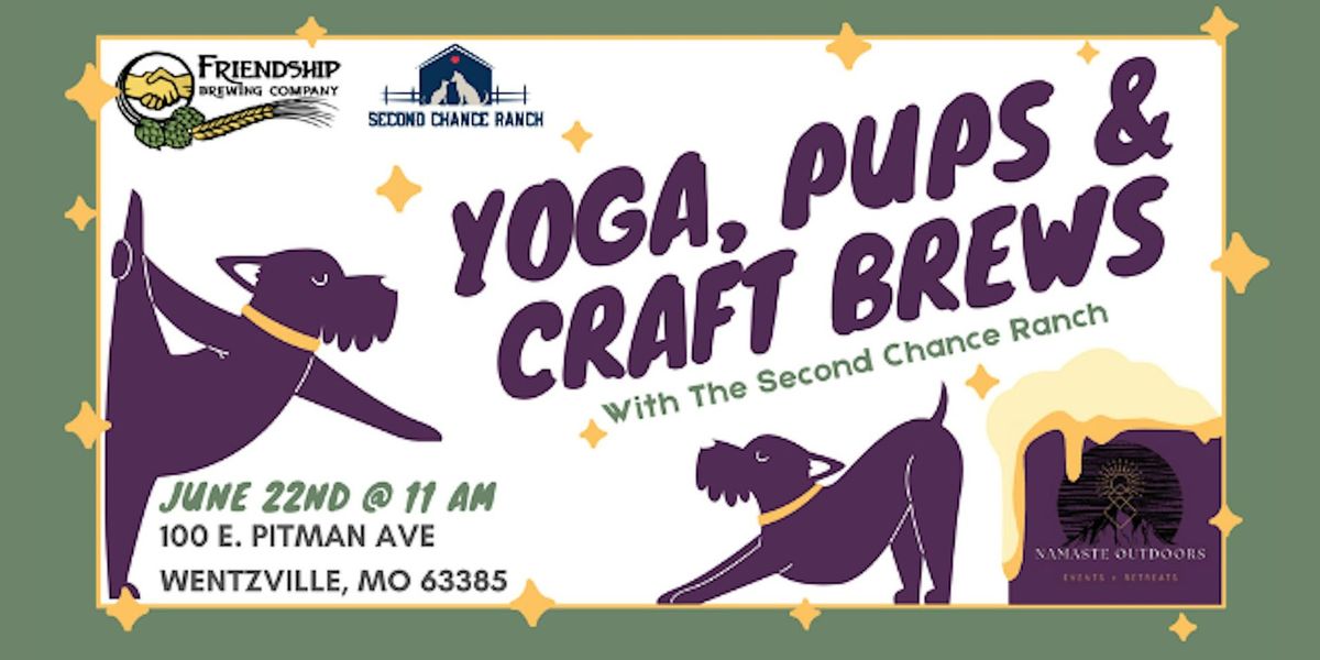 Yoga, Pups & Craft Brews