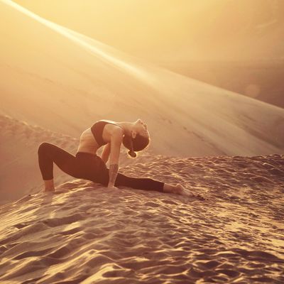 Sunset Beach Yoga with Jessica Om