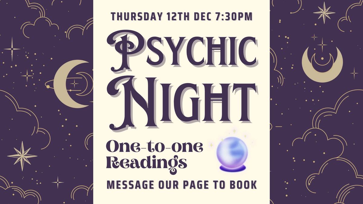 Psychic Night - One-to-one Readings 