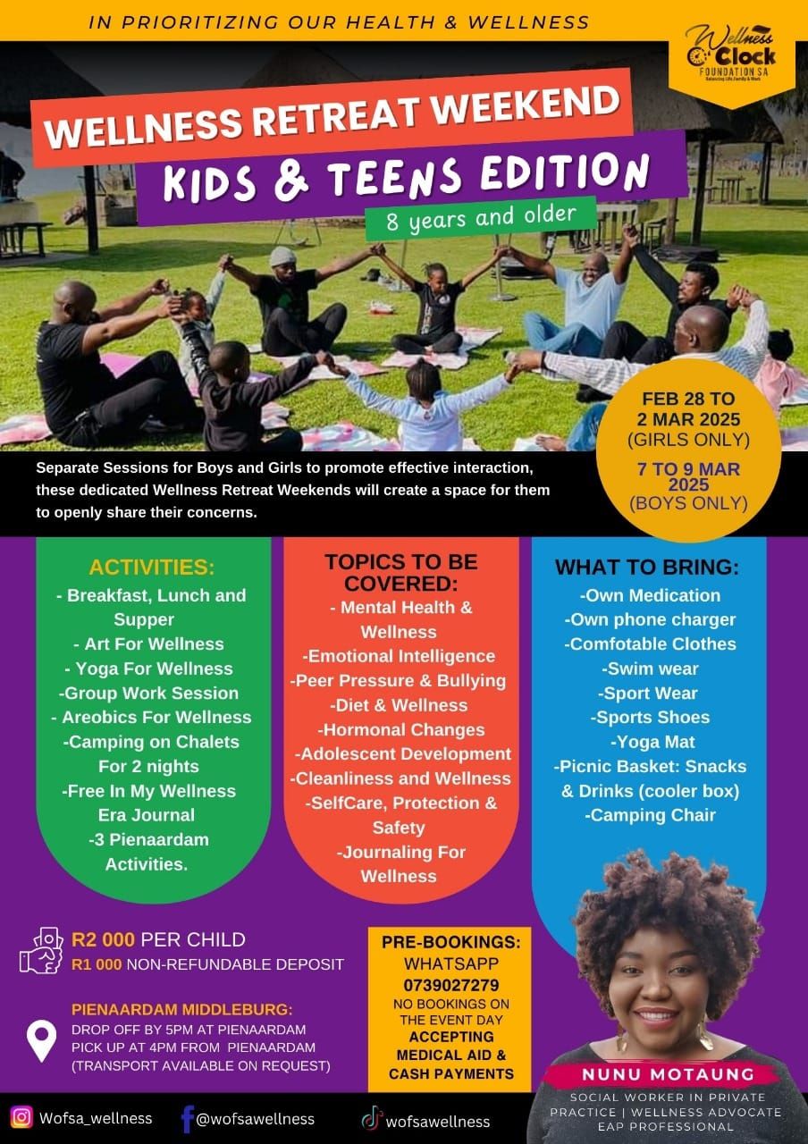 Wellness ReTreat Weekend For Kids & Teens