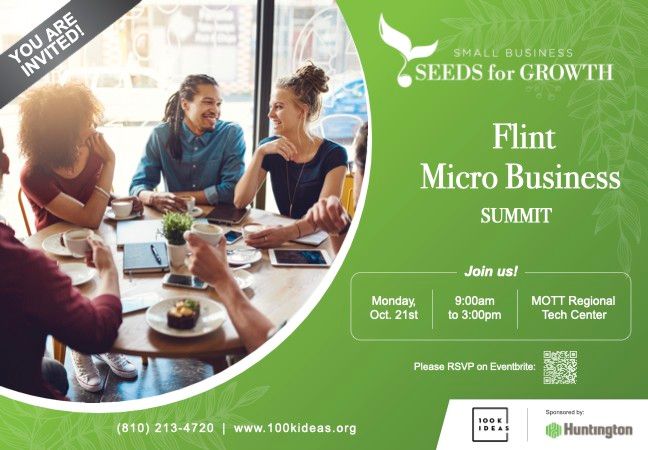 Flint Microbusiness Summit | Small Business Seeds of Growth