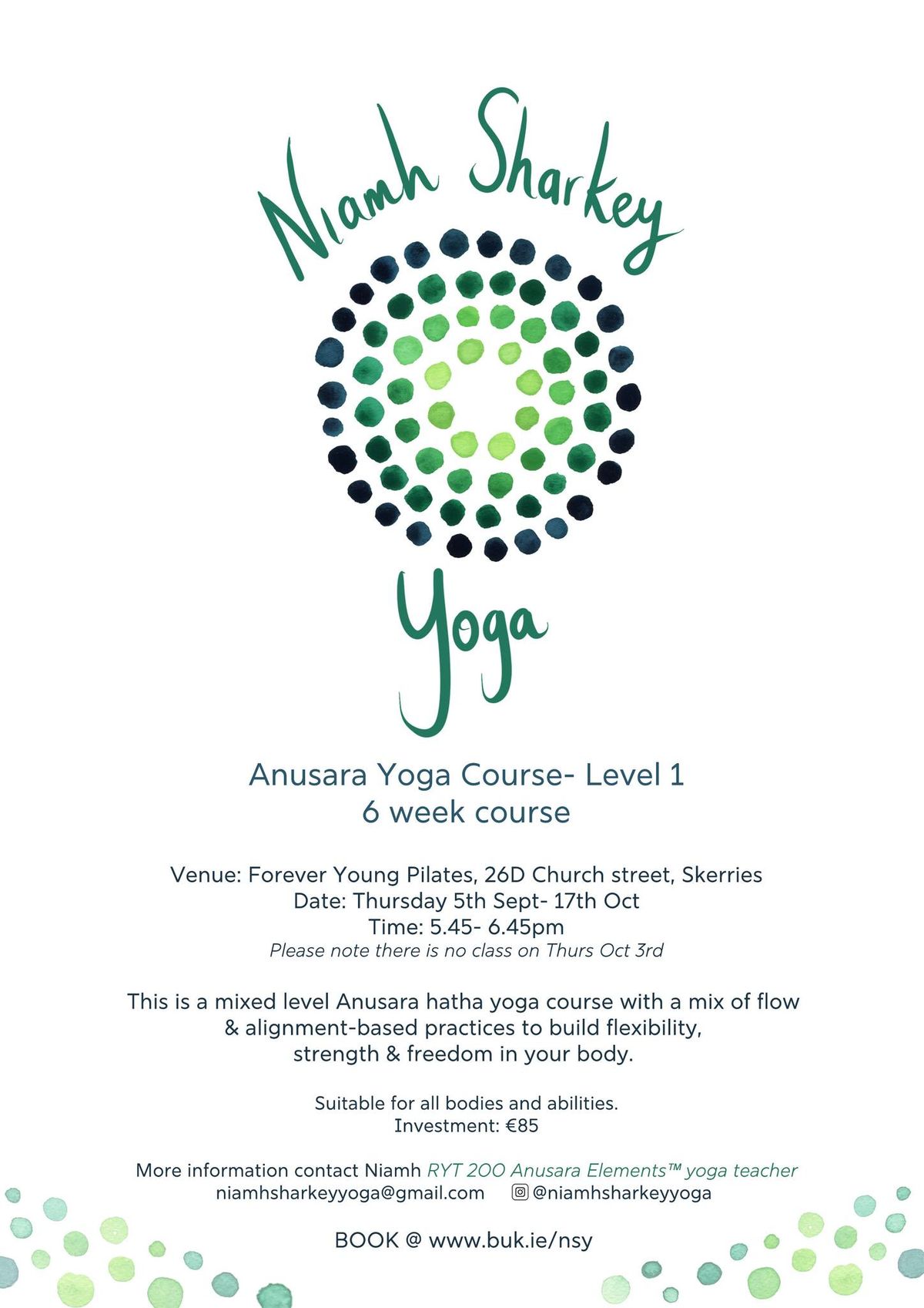 Anusara Yoga Course 