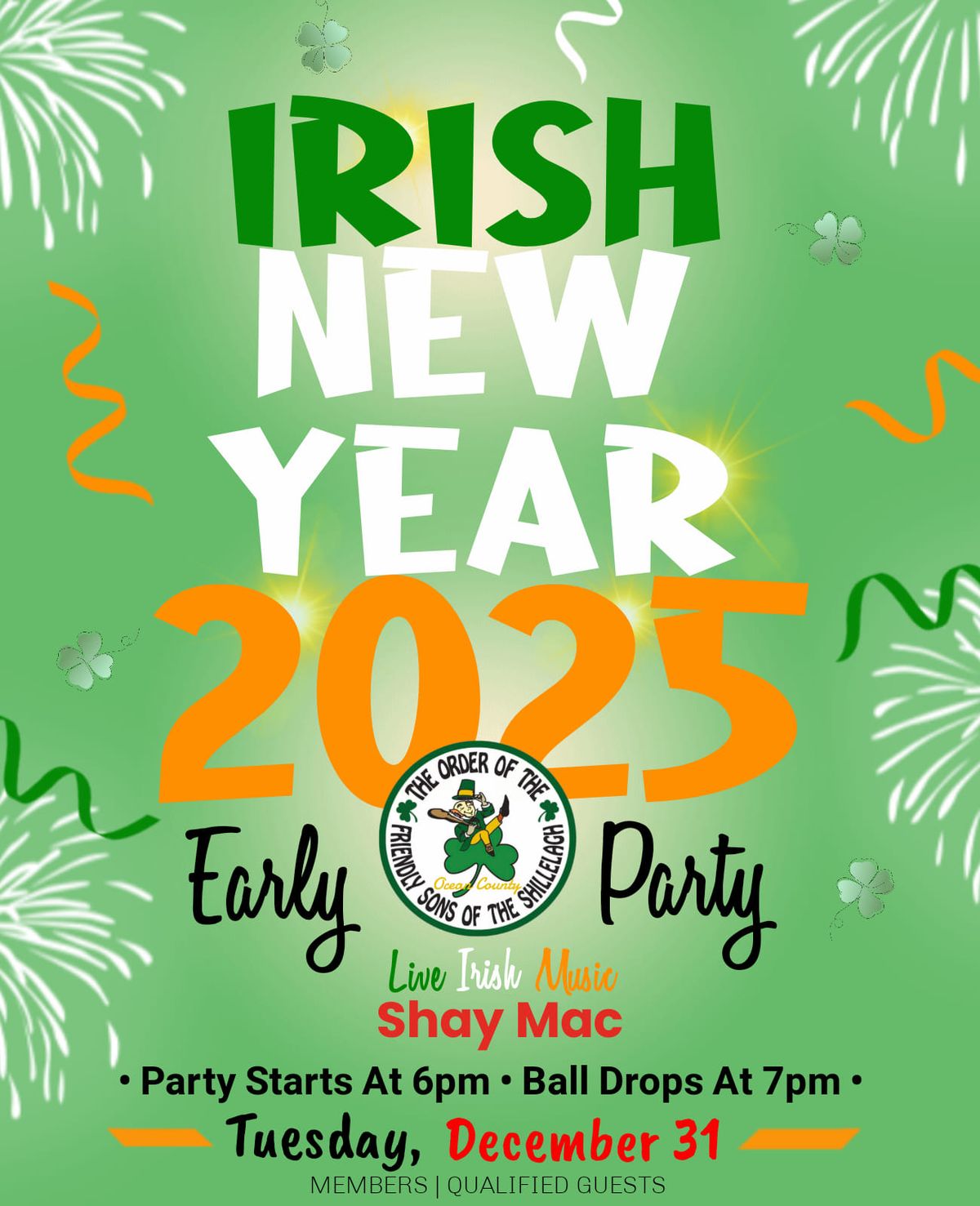 Shillelagh Bar Irish New Year