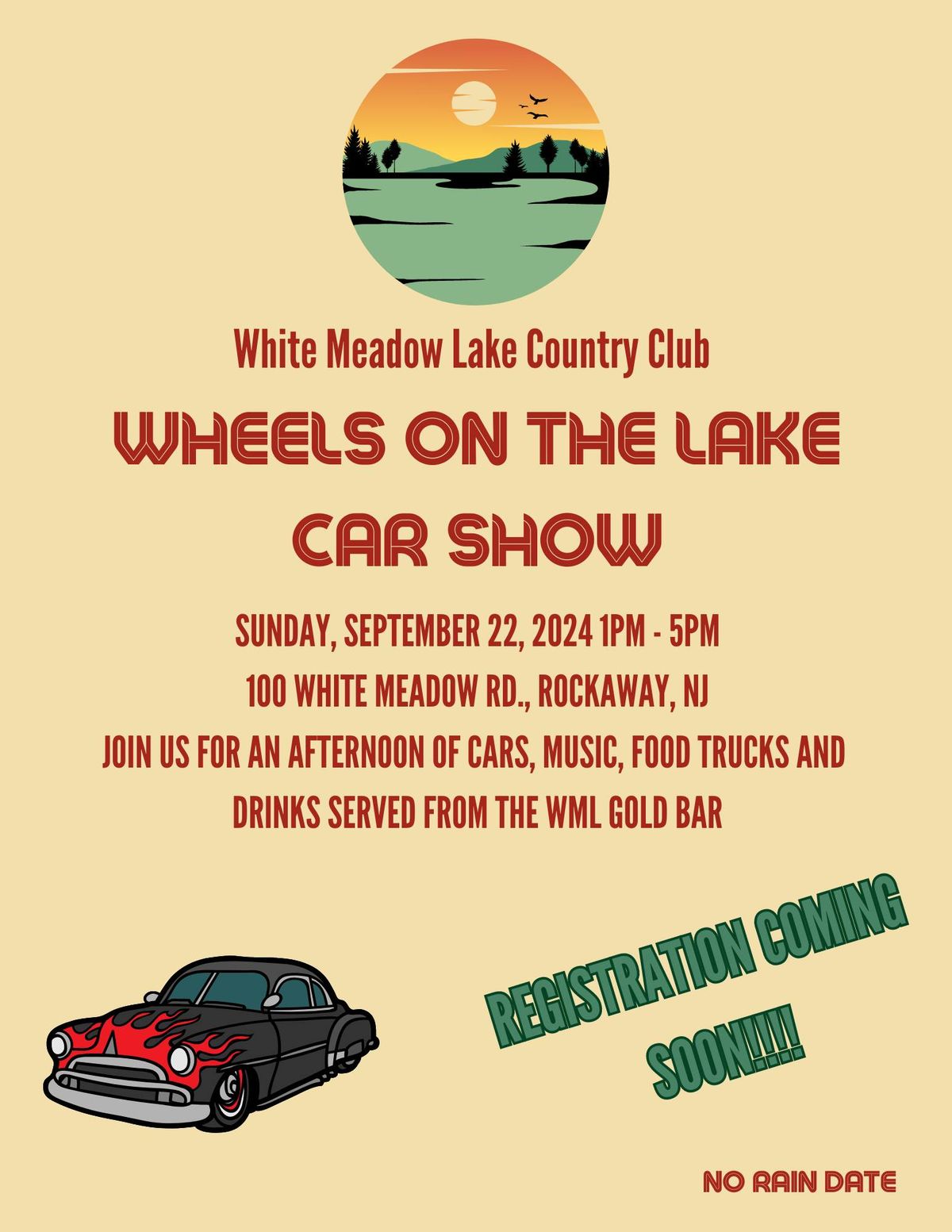 Wheels on the Lake Car Show!