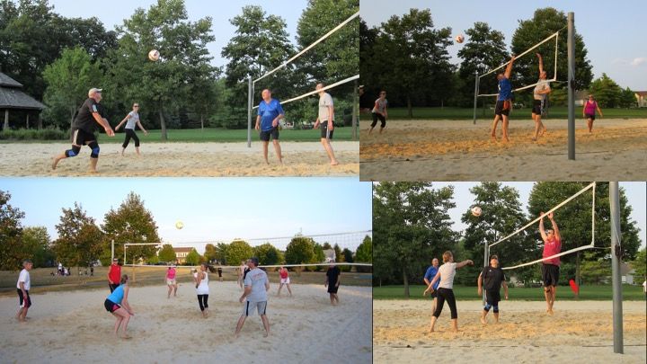 PAC's weekly sand volleyball extravaganza!