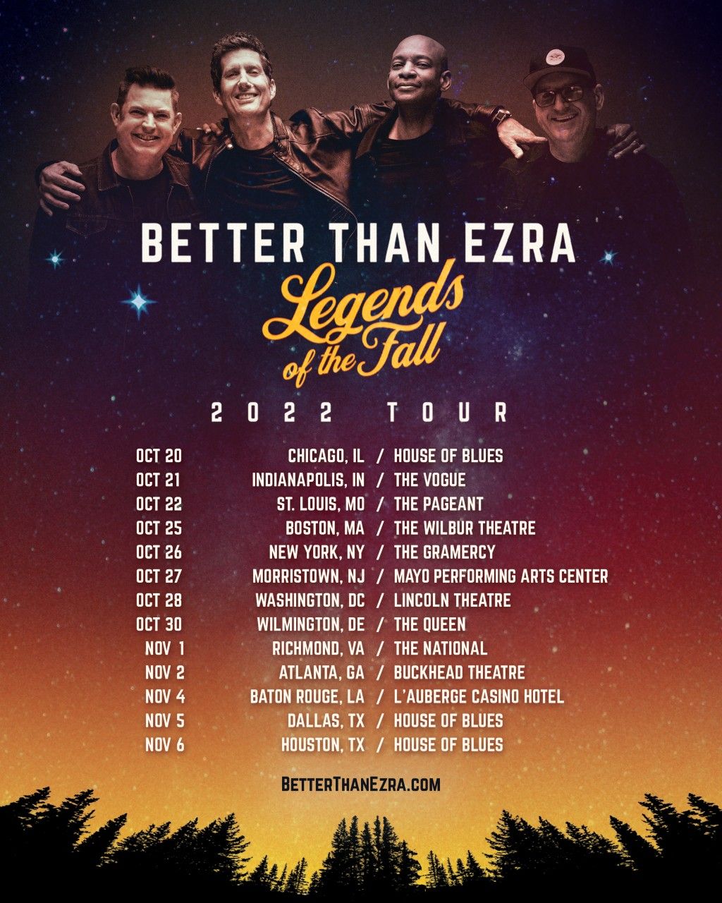 Better Than Ezra at House of Blues Houston