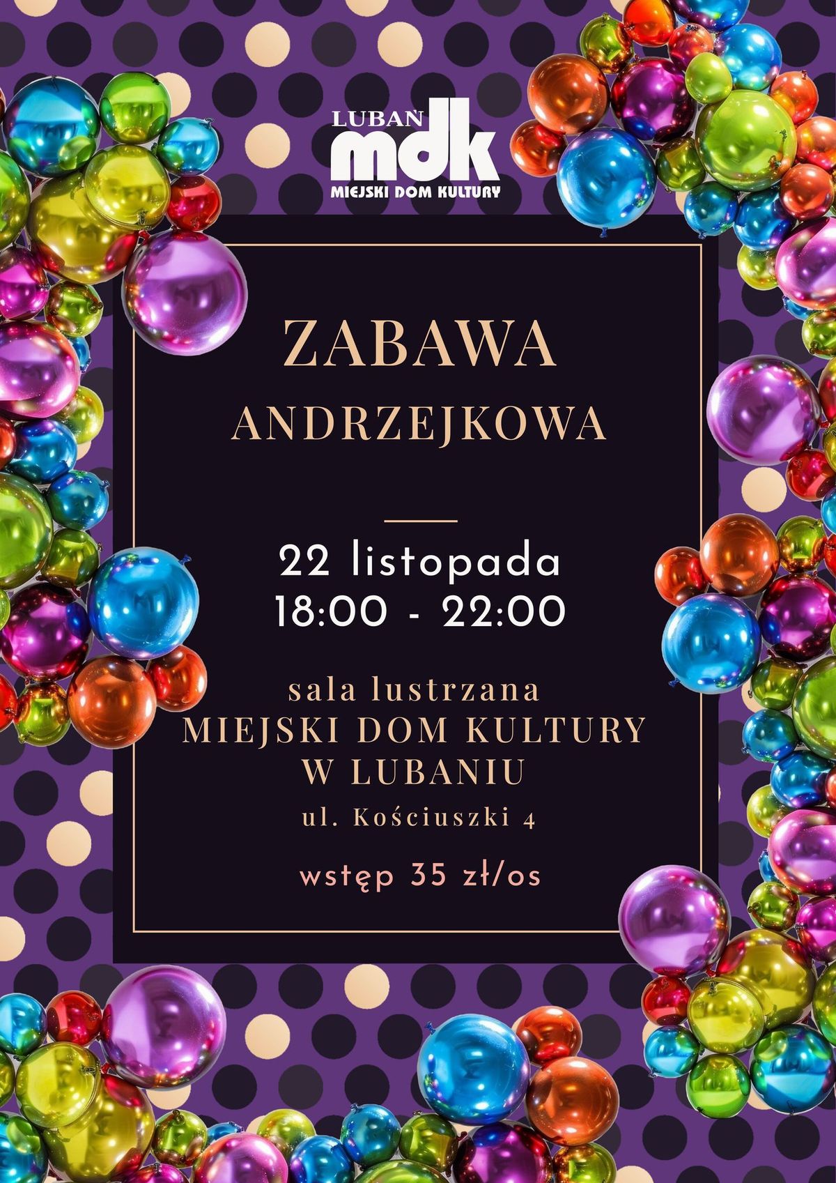 ZABAWA ANDRZEJKOWA w MDK