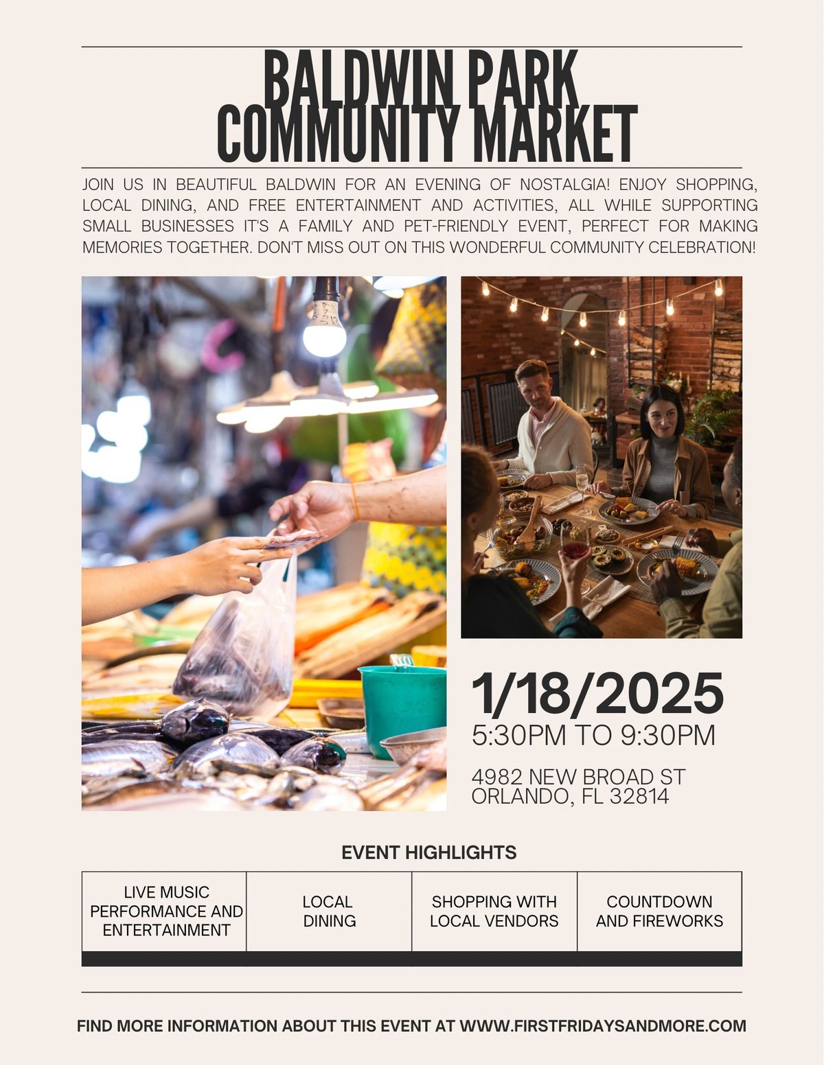 Baldwin Park Community Market