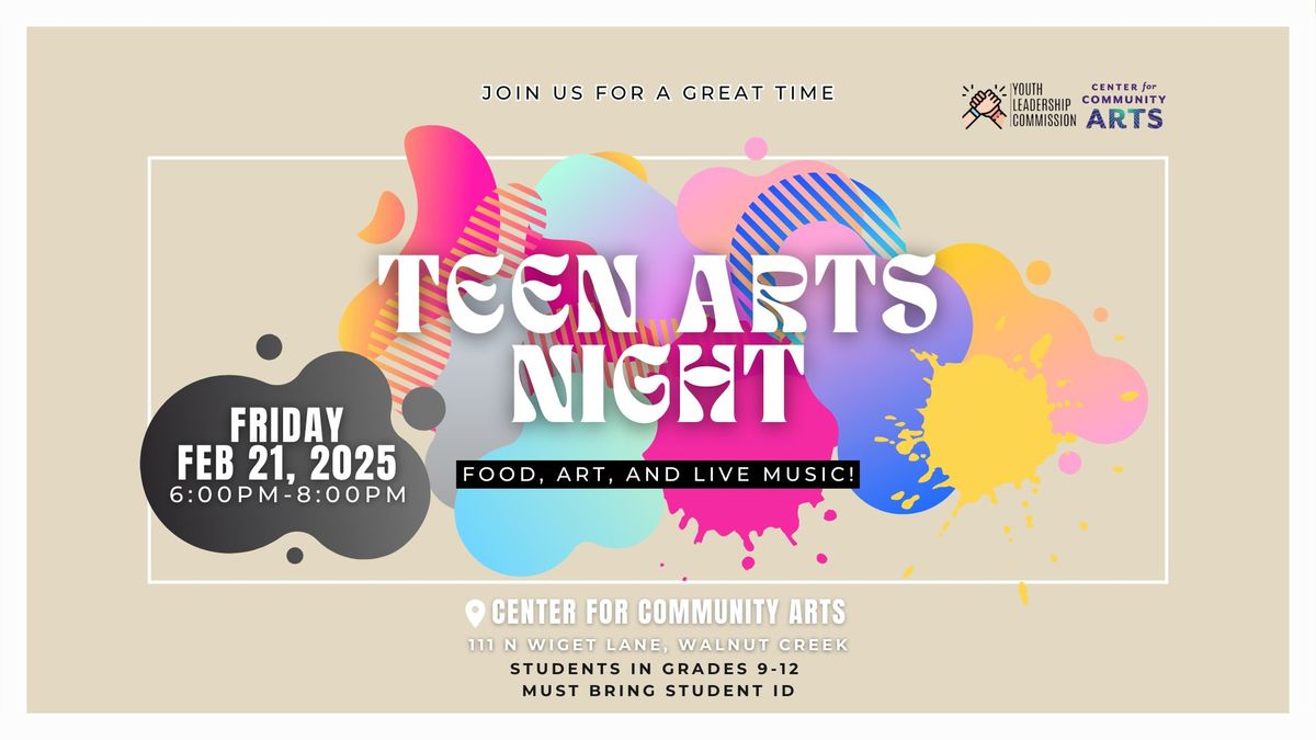 Teen Arts Night 