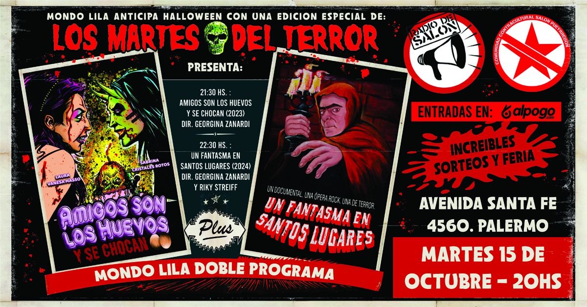 MAR 15\/10 \u2022 Martes del terror en Sal\u00f3n Pueyrred\u00f3n!