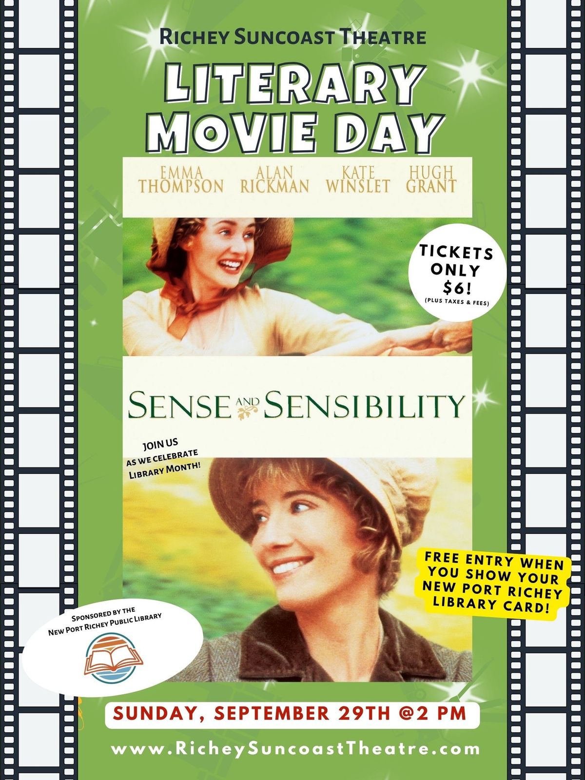 Sense & Sensibility - Literary Movie Day