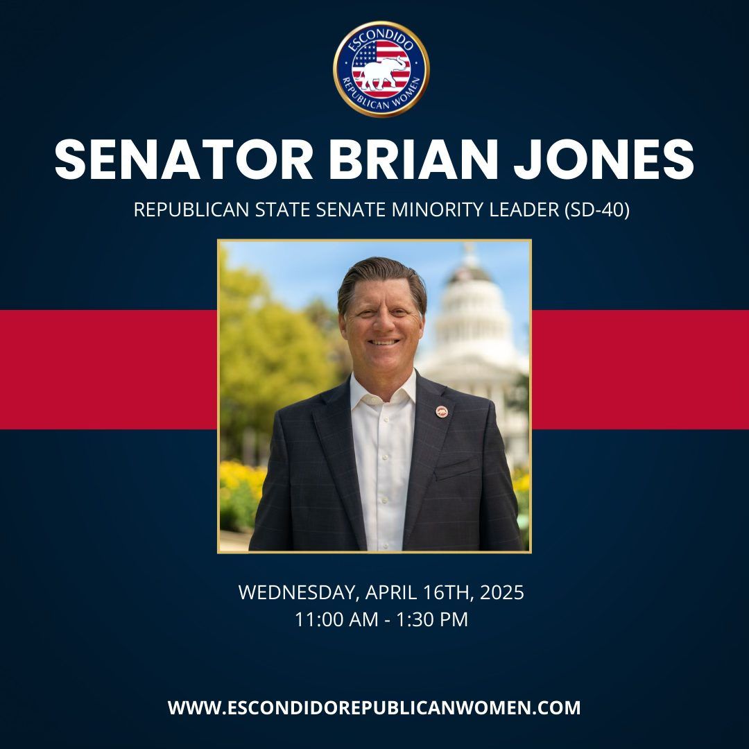 Republican Senate Minority Leader - Senator Brian Jones