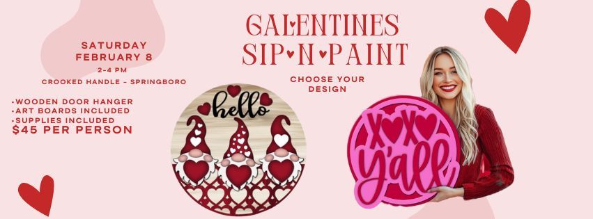 Galentine's Sip "n Paint