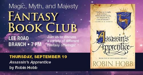 Fantasy Book Club: Assassin's Apprentice