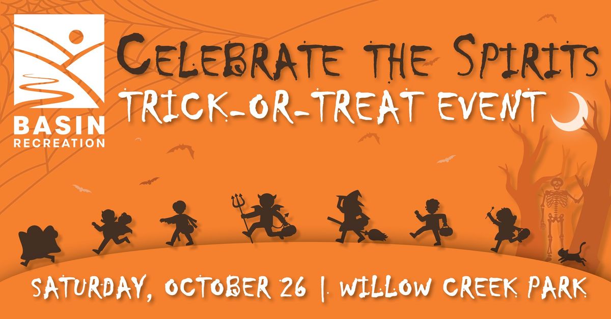 Celebrate the Spirits Trick-or-Treat Event with Basin Recreation